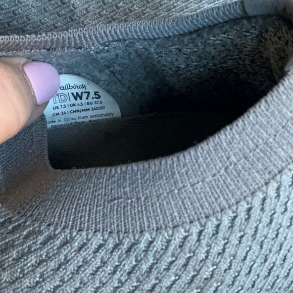 AllBirds Women’s Tree Dasher All Gray 7.5 Sneakers - Picture 6 of 6